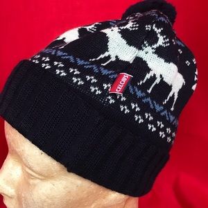 Warm Woolen Reindeer Ski Hat